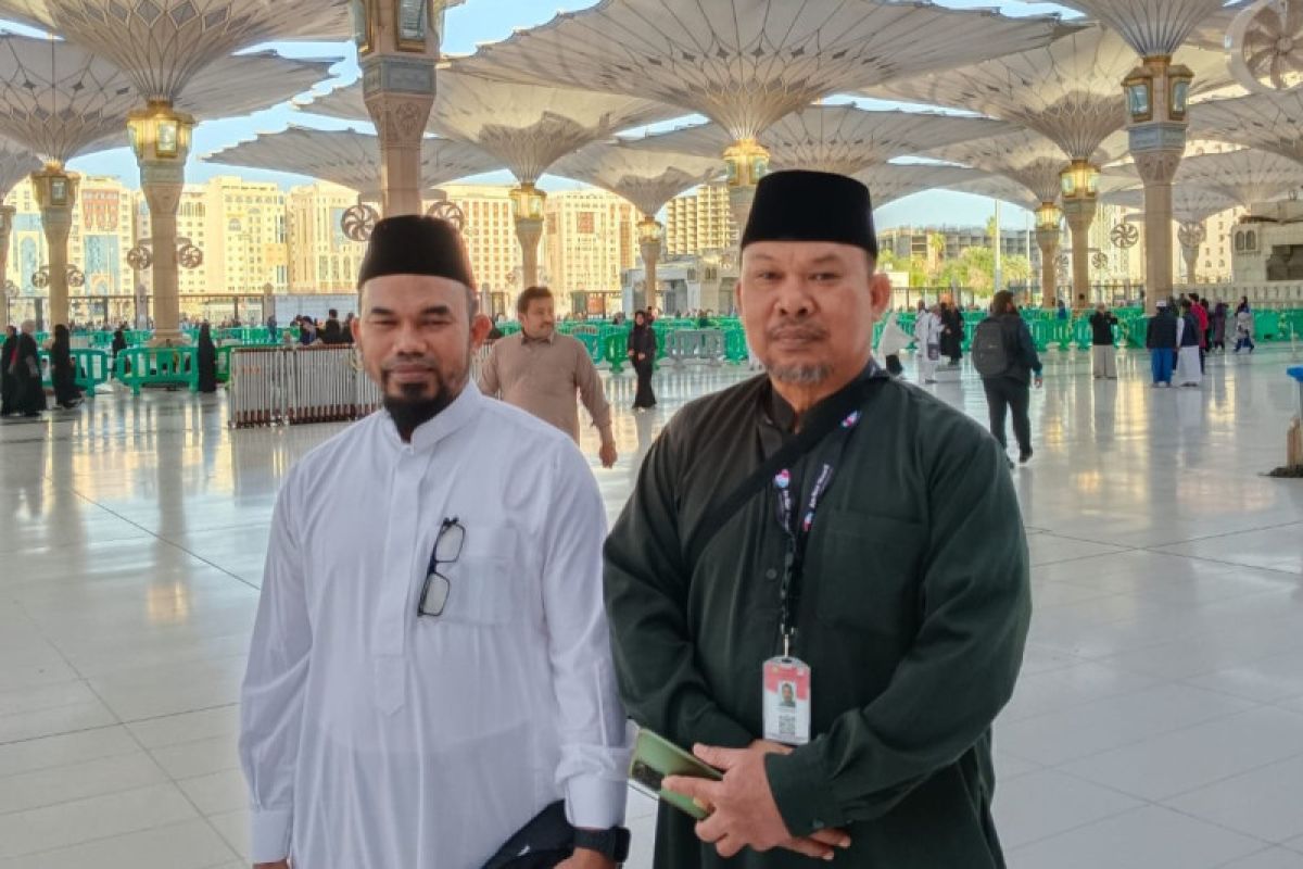 DMI Provinsi Sulteng kunjungi Madinah pelajari pengelolaan Masjid Nabawi