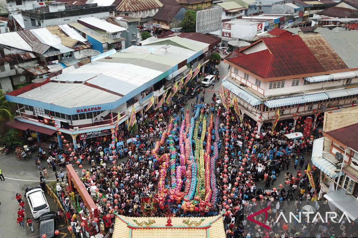 Ritual naga buka mata digelar di vihara Tri Dharma Bumi Raya Singkawang