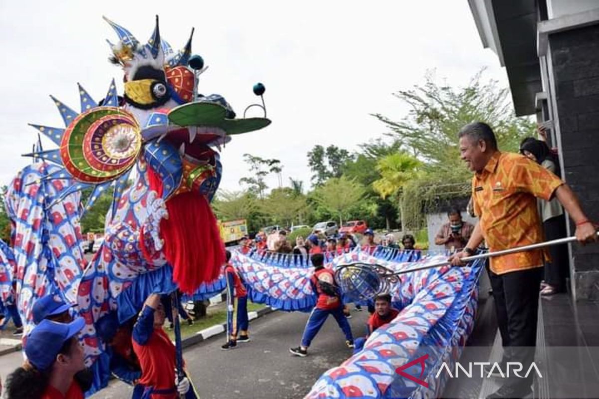 26 naga siap meriahkan Festival Cap Go Meh di Kubu Raya