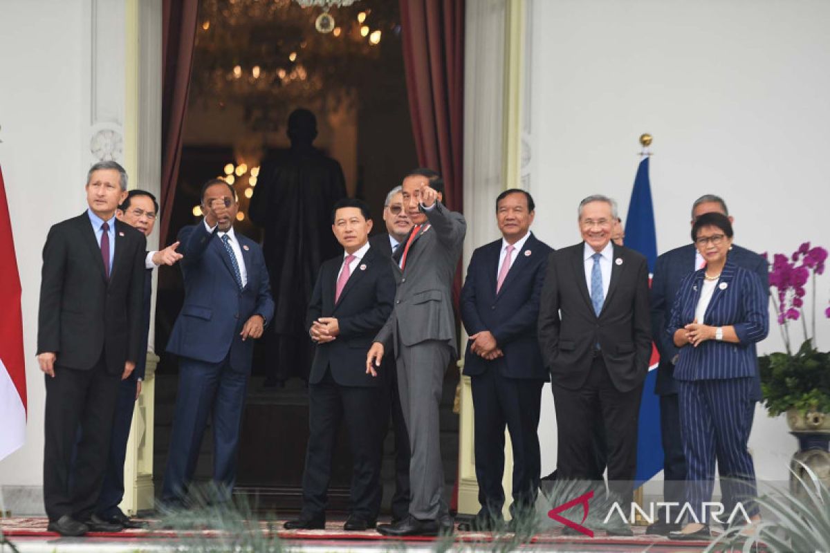 Presiden Jokowi akan pimpin tujuh dari delapan pertemuan KTT ASEAN