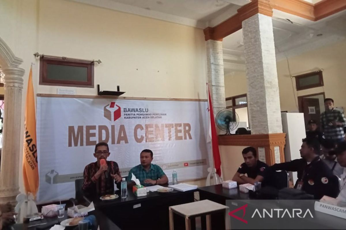 Panwaslih Aceh Selatan temukan 111 anggota PPS terlibat parpol