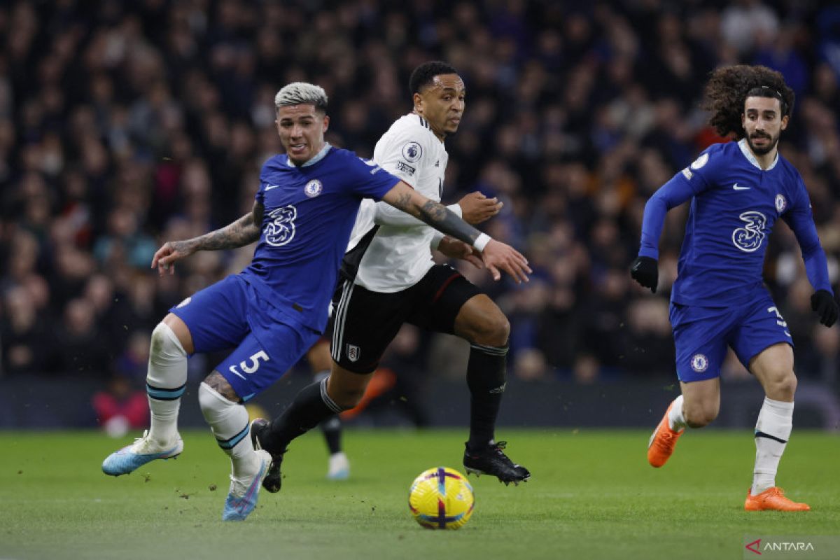 Chelsea kembali gagal raih kemenangan setelah ditahan imbang Fulham