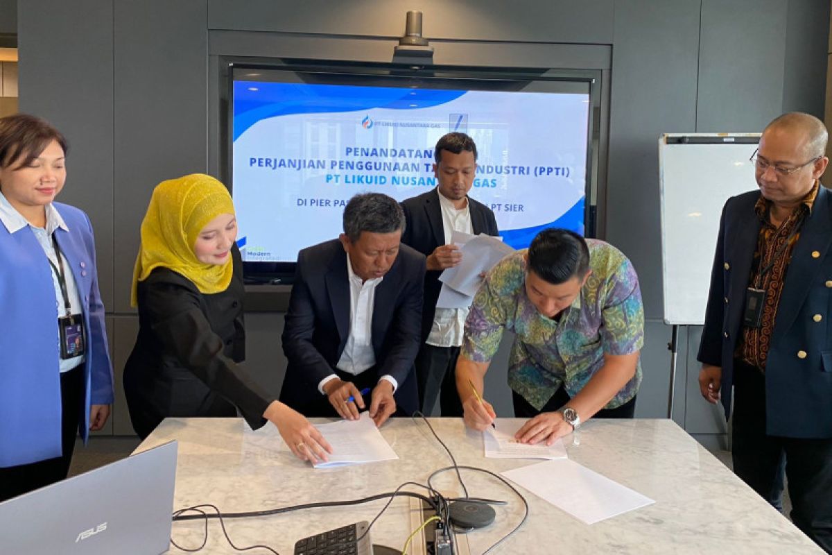 PT SIER resmi tandatangani kerja sama dengan LNG