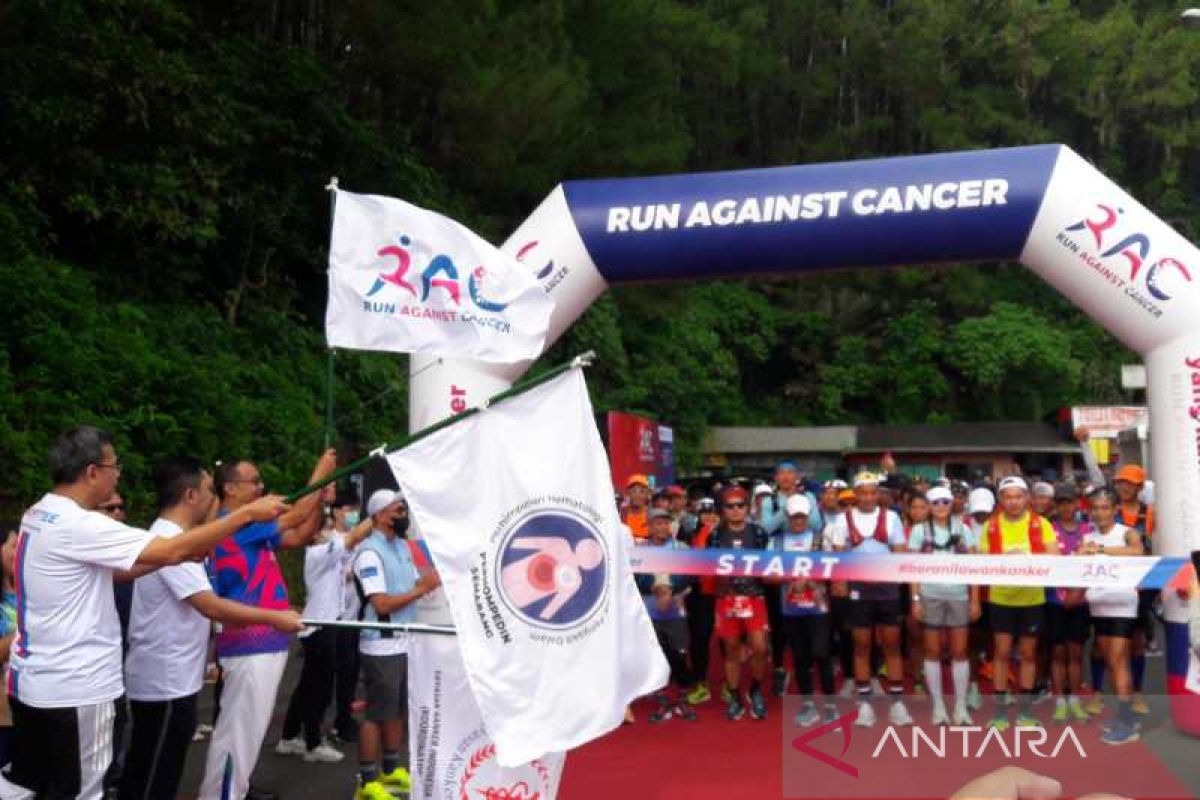 "Run Against Cancer" di Magelang, 200 pelari ultra 100 km
