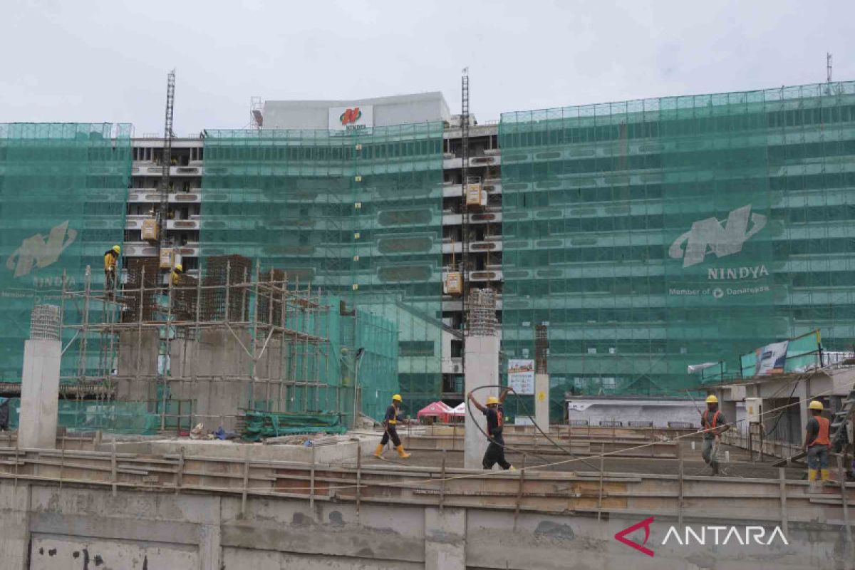 Progres proyek revitalisasi hotel Grand Inna Bali Beach, Sanur