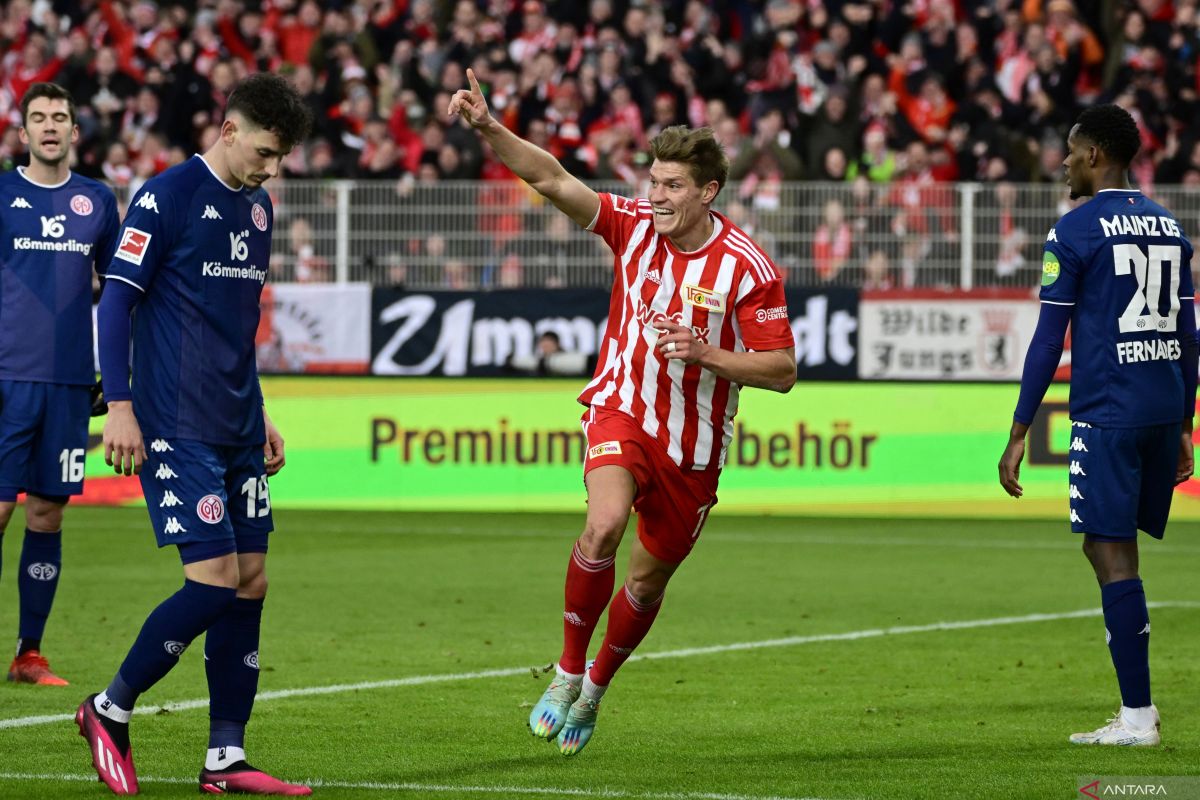 Union Berlin lawan Mainz skor 2-1