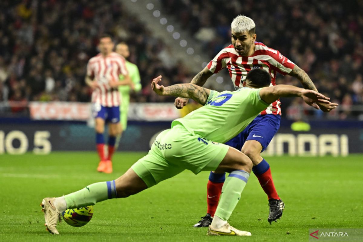 Liga Spanyol - Atletico Madrid ditahan imbang 1-1 oleh tamunya Getafe