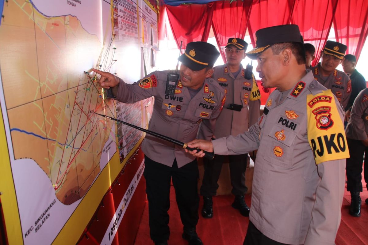 Kapolda Kalbar pastikan puncak perayaan Cap Go Meh di Kota Singkawang aman