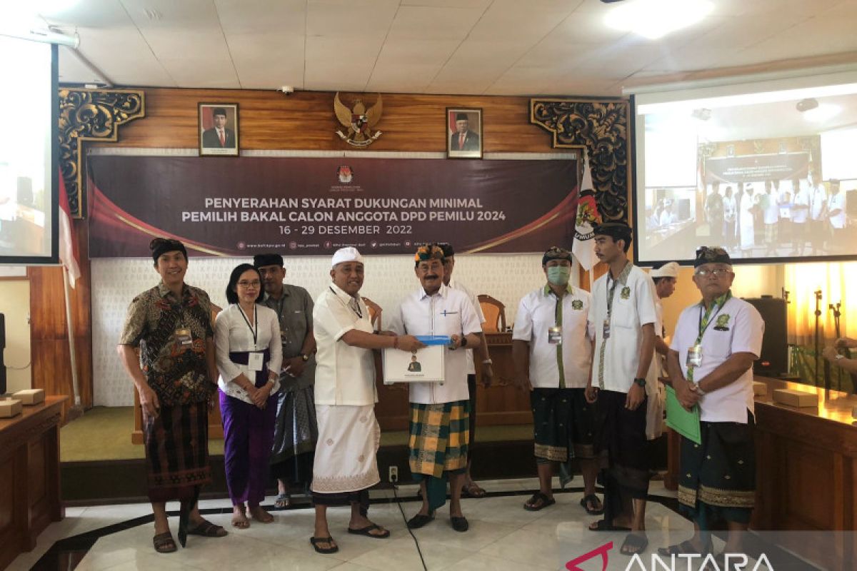 Tokoh senior Bali mundur dari bacalon DPD Pemilu 2024