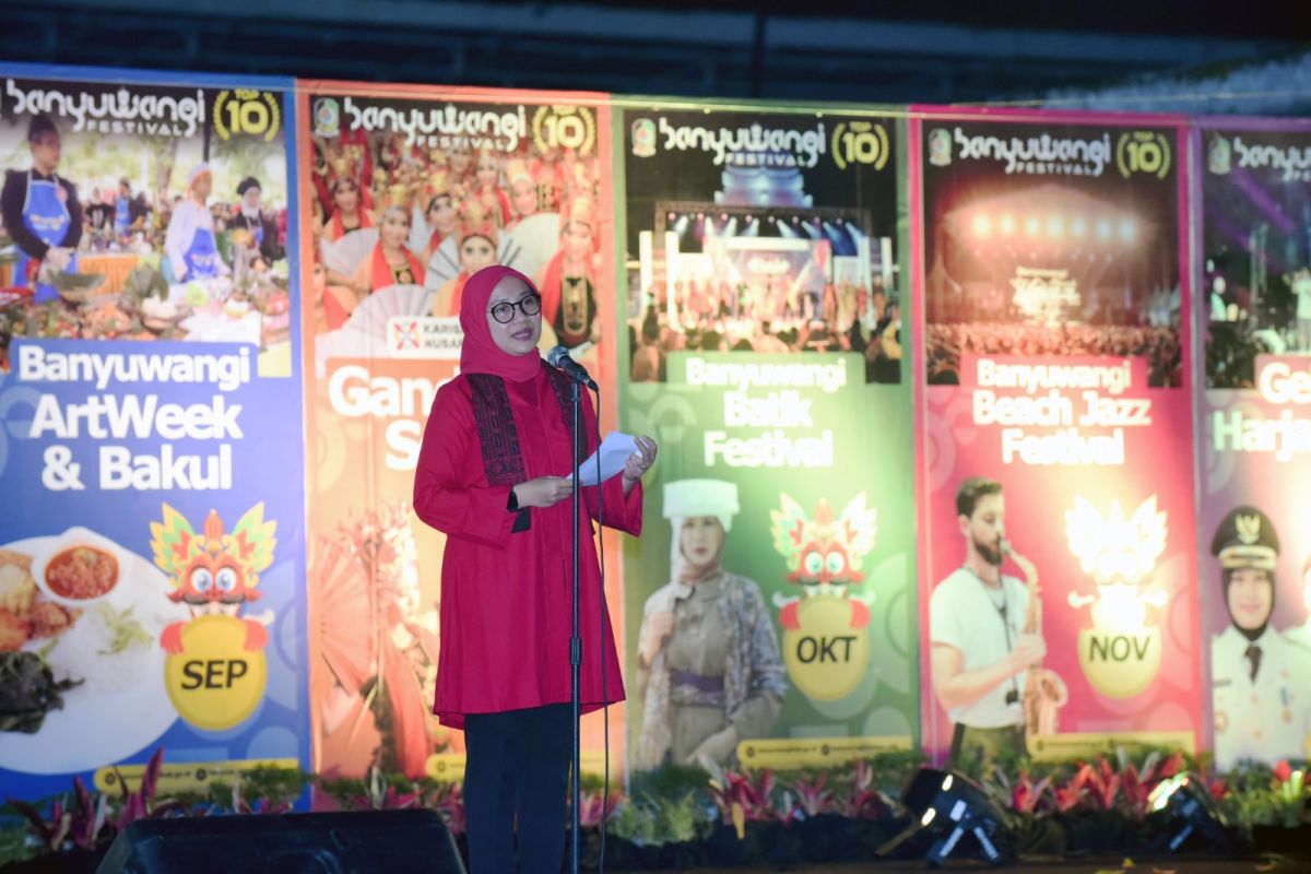 Bupati Ipuk harapkan Banyuwangi Festival 2023 sarana tumbuhkan ekonomi