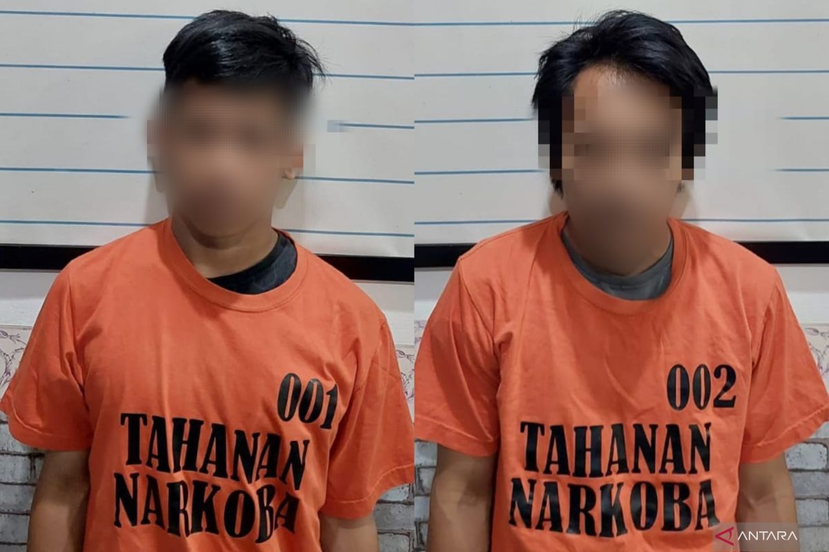 Dua pemuda pengedar sabu diciduk Polres HST