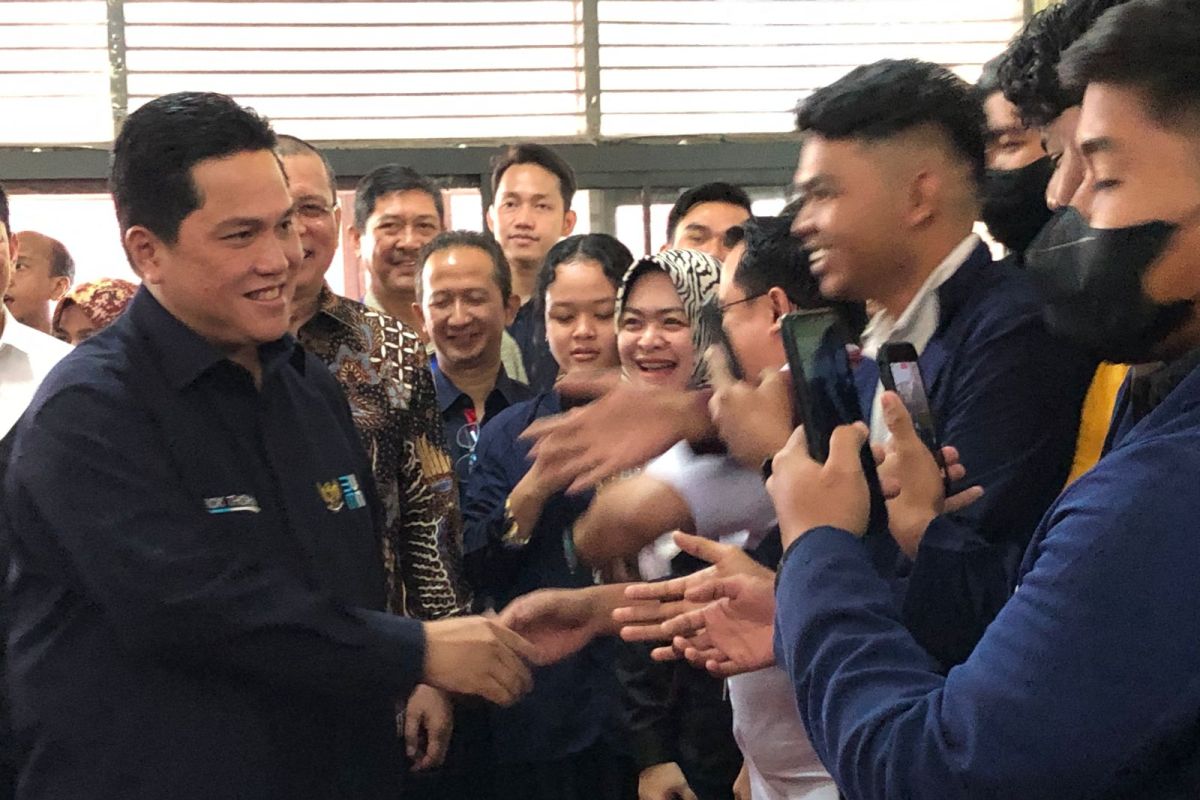 Erick Thohir komitmen jalin kerja sama dengan Universitas Tanjungpura