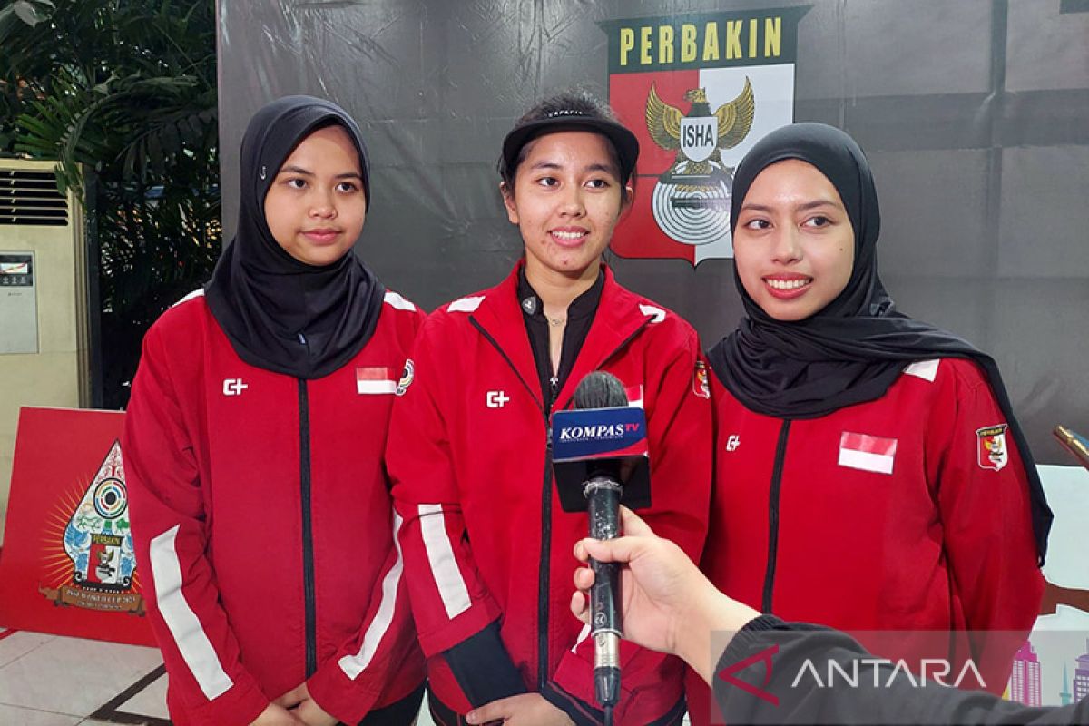 Vidya Rafika, Audrey, dan Diaz sumbang medali di ISSF World Cup 2023