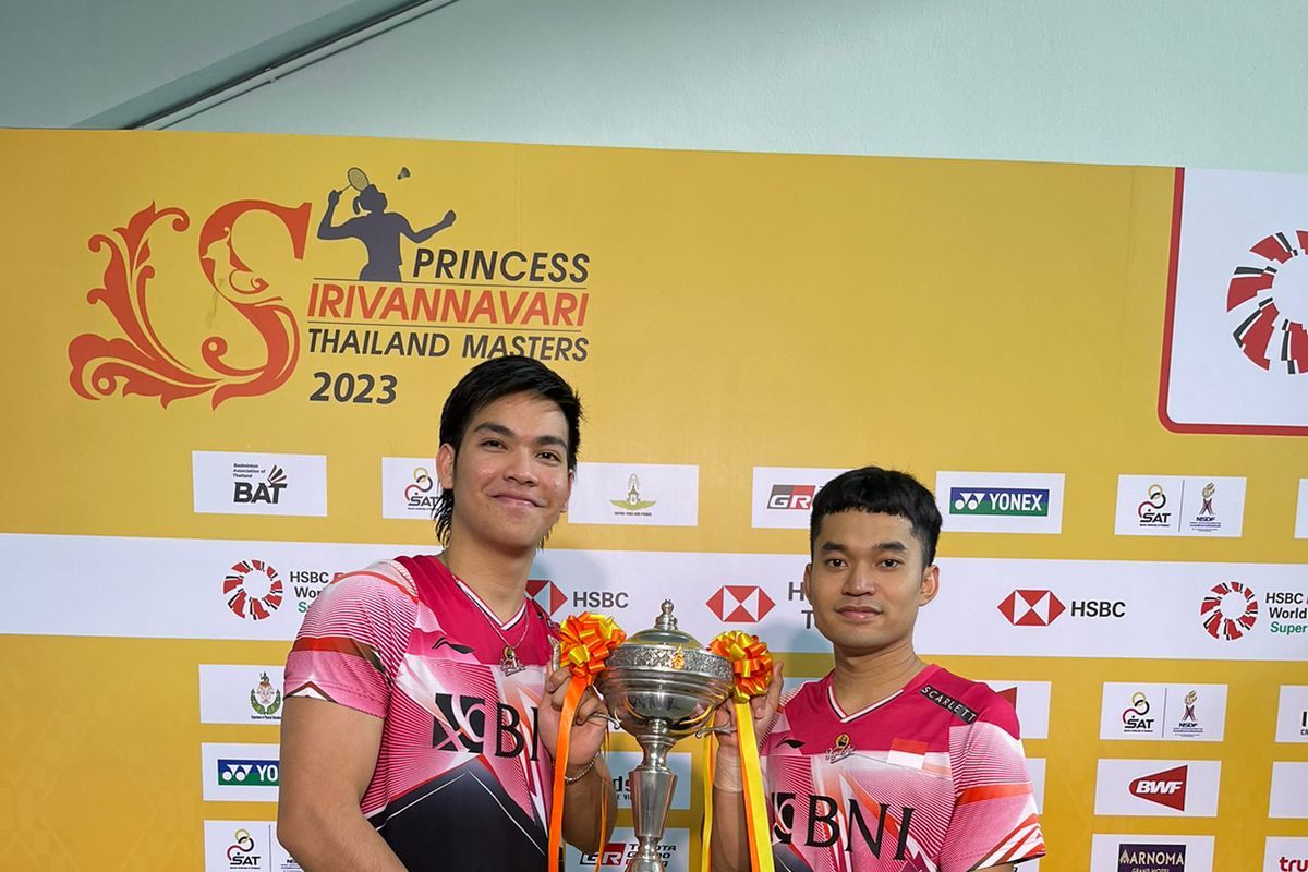 Leo/Daniel ungkap kunci kemenangan pada turnamen Thailand Masters 2023