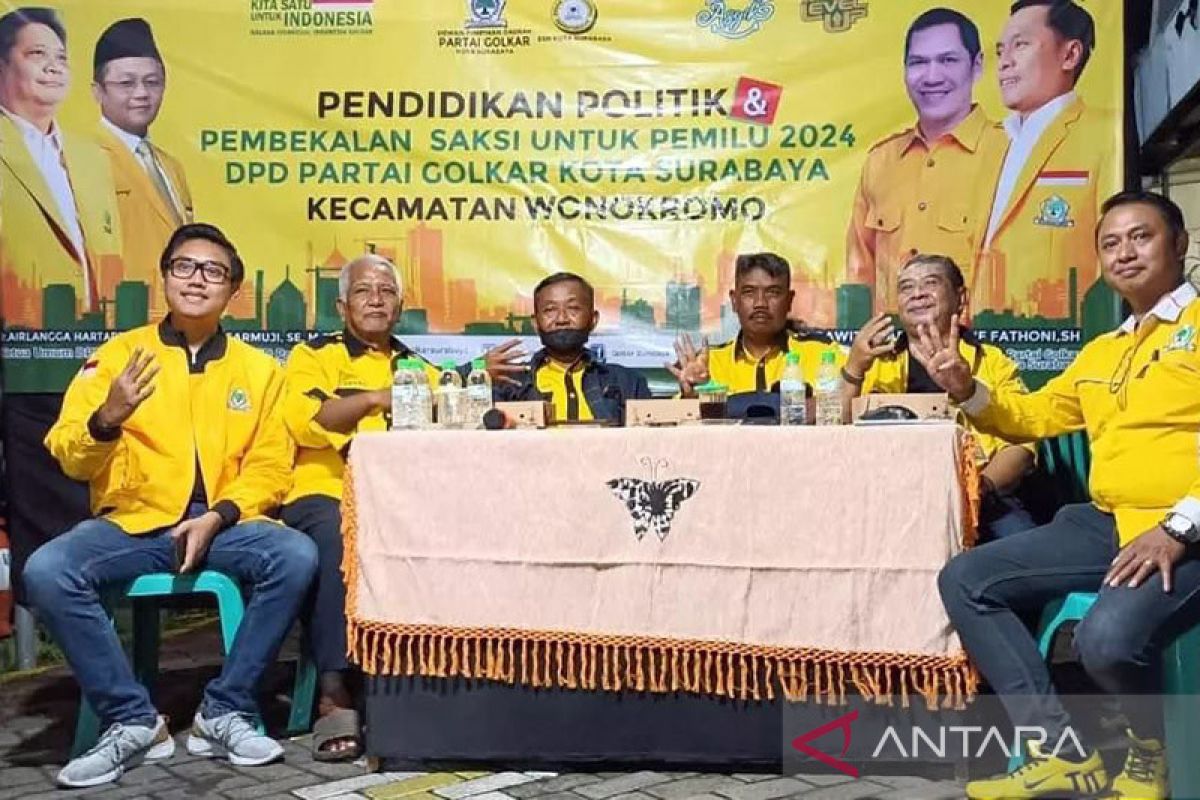 Golkar Surabaya cek kesiapan struktur partai songsong Pemilu 2024