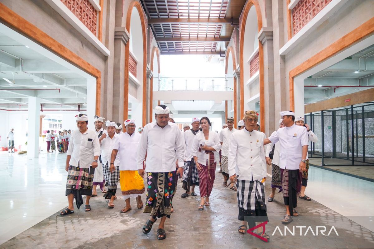 Pemkab Gianyar gelar upacara adat untuk Pasar Ubud usai direvitalisasi