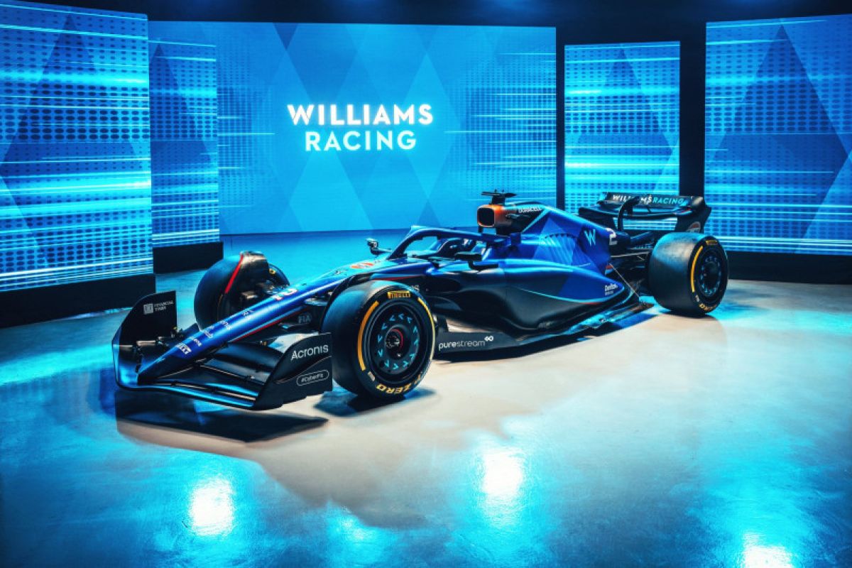 Williams siap melaju di ajang musim 2023 dengan FW45