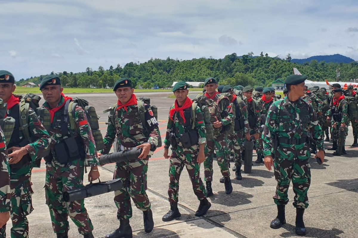72 prajurit Raider Masariku bawa misi perdamaian ke Tual Maluku