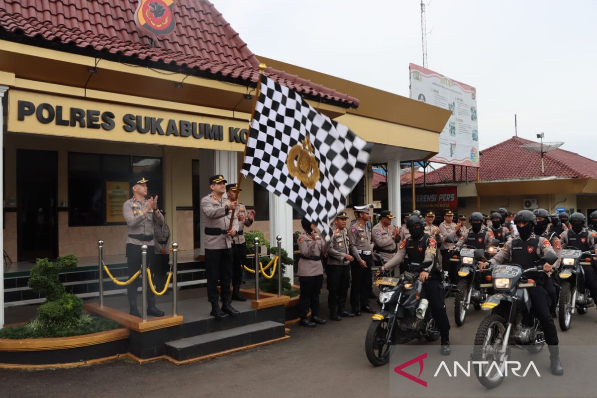 Polres Sukabumi Kota kerahkan 