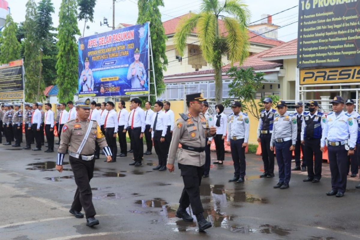 Polres HSU kedepankan sikap humanis edukasi pengguna lalu lintas