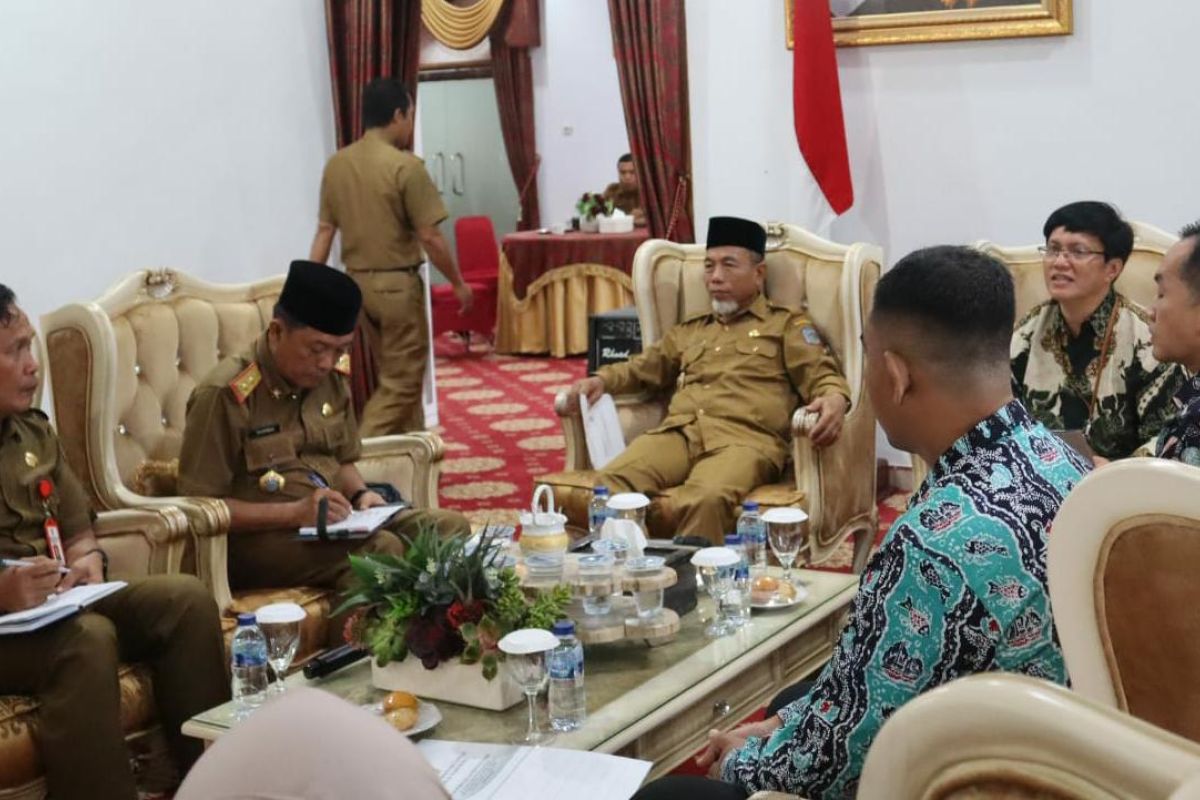 Bupati Merangin dampingi Tim BPK lakukan pengumpulan data