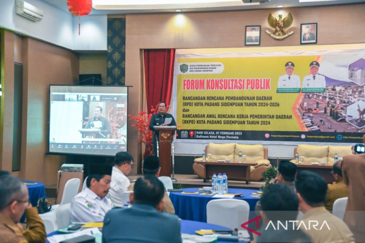 Tahun 2024 Padang Sidempuan Yang Merata Dan Berkelanjutan ANTARA News   IMG 20230207 WA0039 