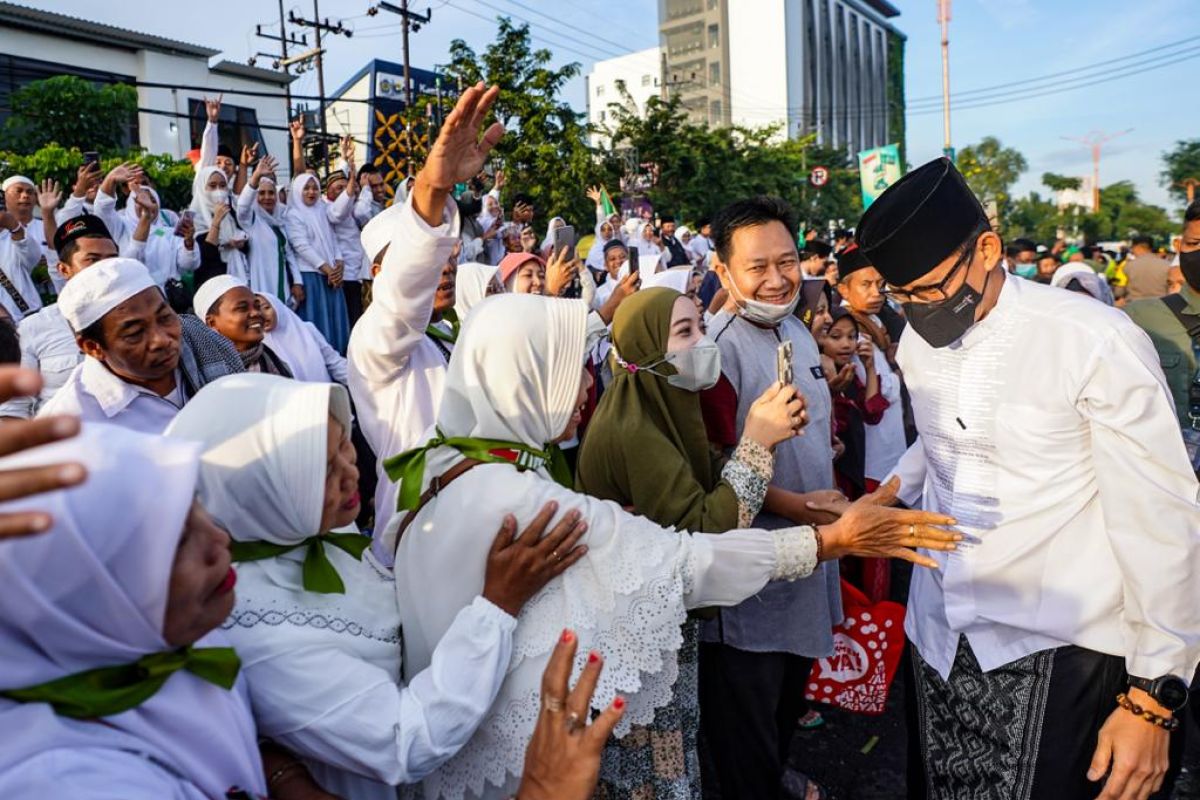 Sandiaga Uno enggan bahas lagi soal utang Anies Baswedan