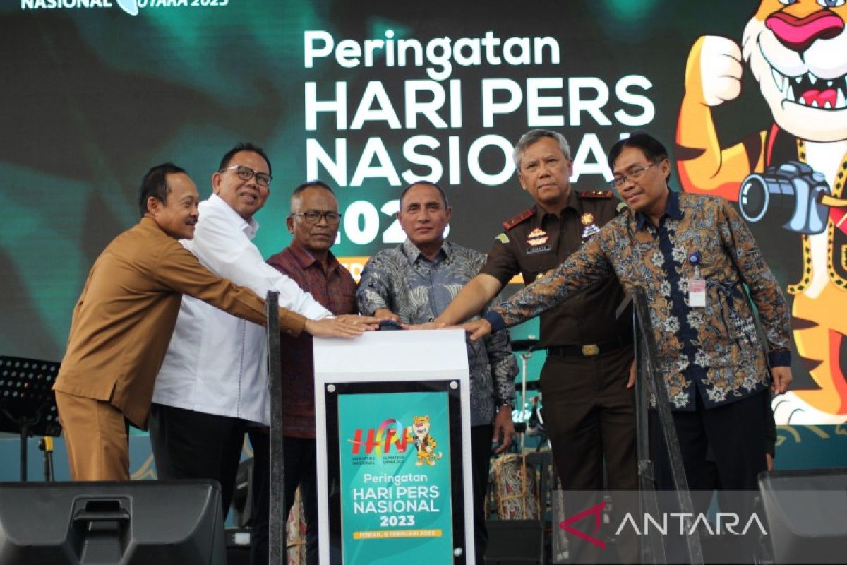 Buka pameran peringati HPN, Ini  ajakan Gubernur Sumut untuk insan pers