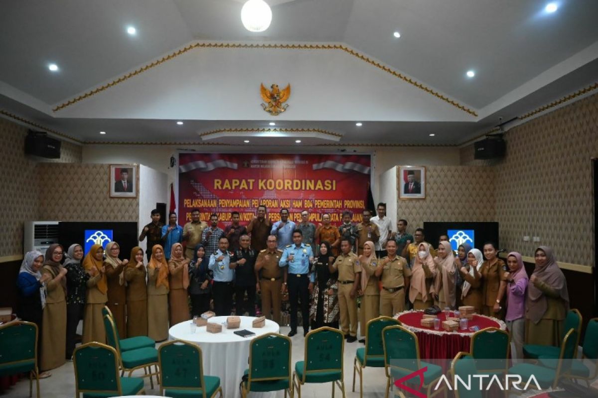 Kemenkumham Sultra dorong kepedulian HAM di 17 kabupaten/kota