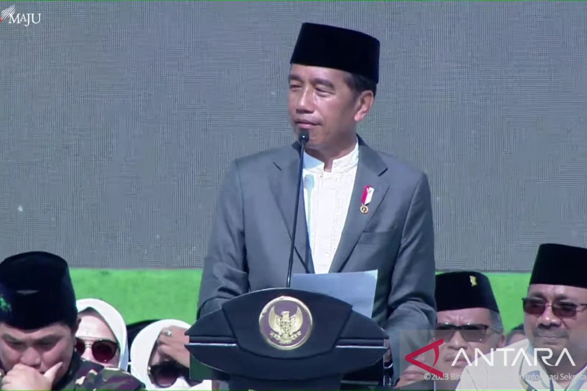 Presiden Joko Widodo: abad kedua NU jadi momentum kebangkitan baru