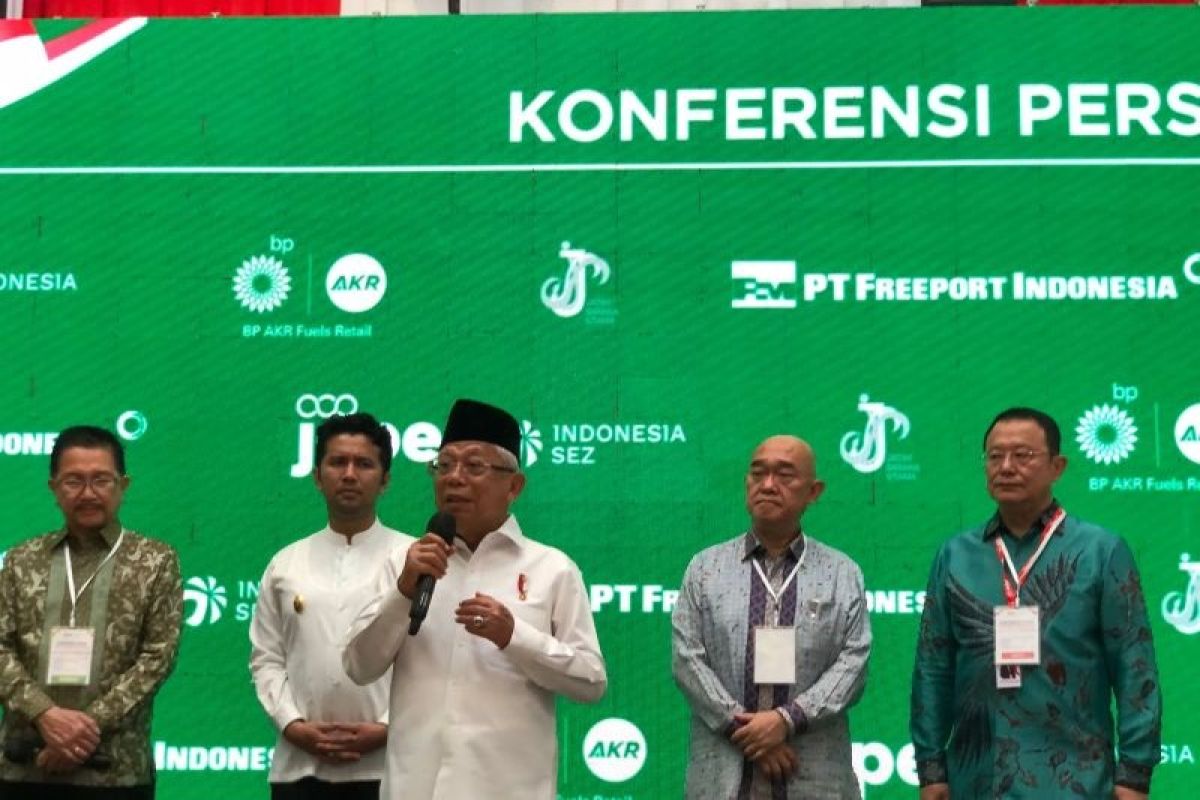 Wapres RI Ma'ruf Amin harapkan pengelola KEK Sidoarjo lakukan promosi tarik investor