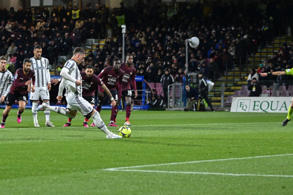 Liga Italia: Vlahovic bantu Juventus menang 3-0 di markas Salernitana