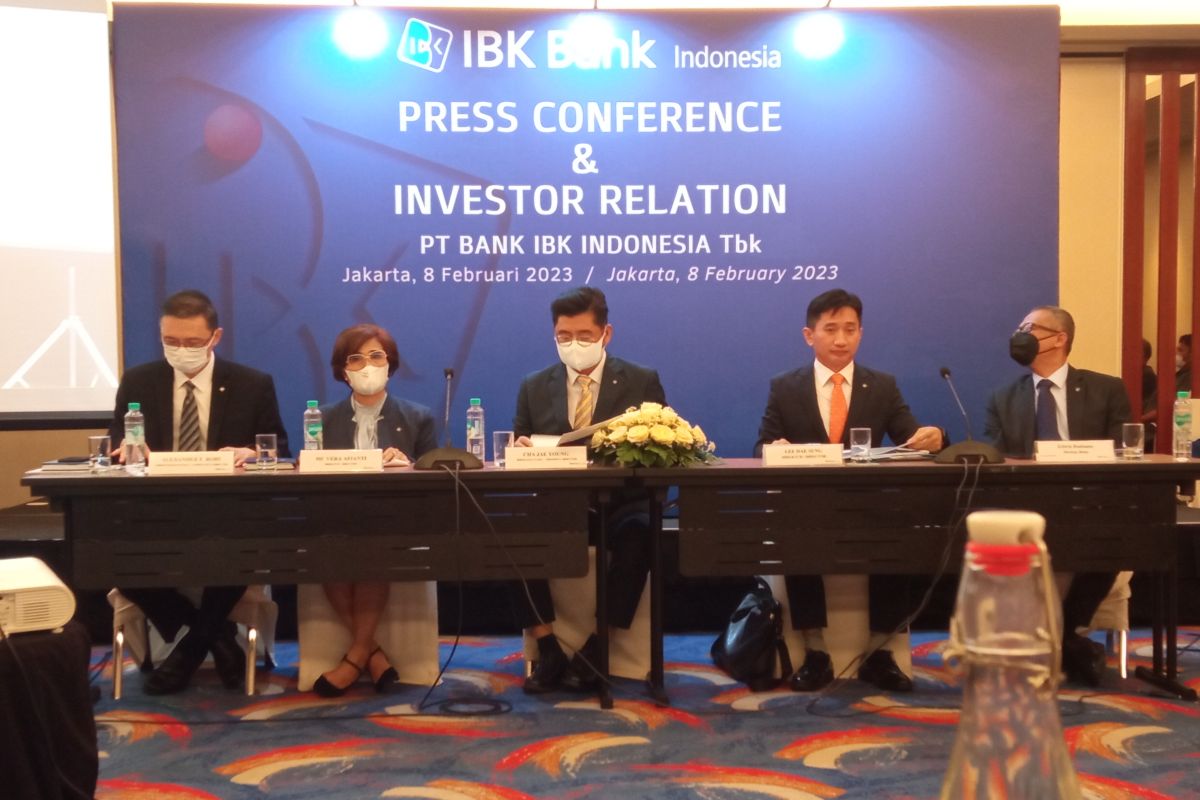 Bank IBK Indonesia raih laba anaudited Rp104 miliar di 2022, naik 8 kali