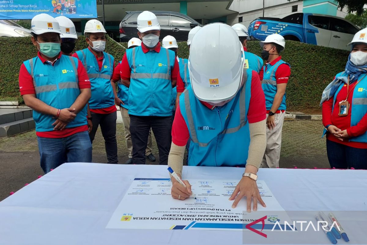 PLN Bekasi sukseskan Bulan K3 Nasional dengan rangkaian sejumlah kegiatan