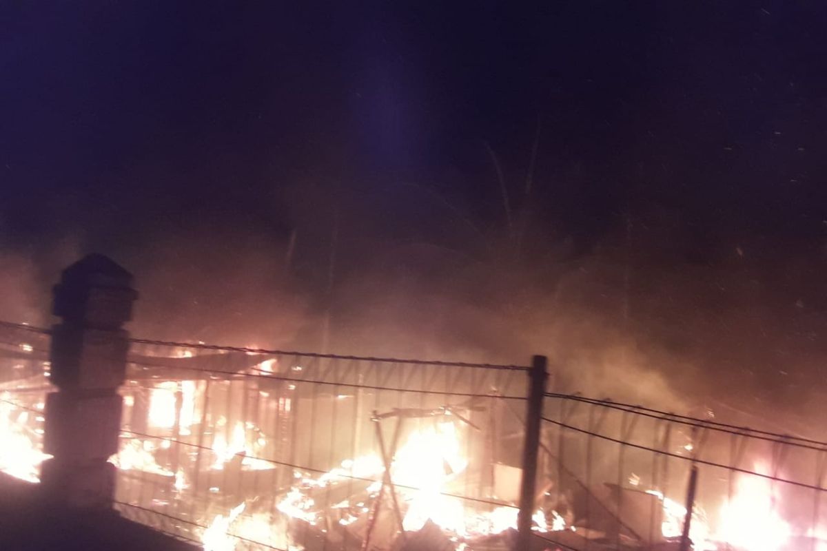 Lima unit rumah ludes terbakar di dua lokasi Aceh Tamiang