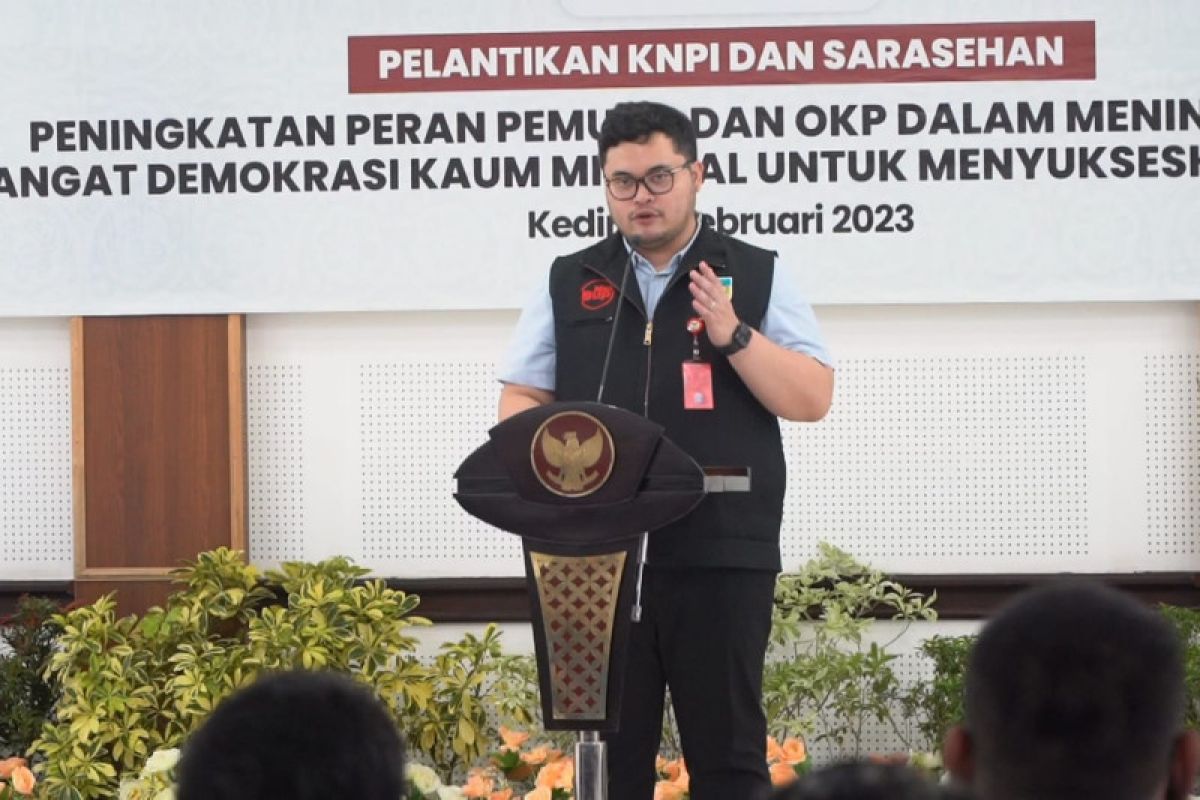 Bupati Mas Dito minta KNPI prioritaskan pemberdayaan masyarakat Kediri