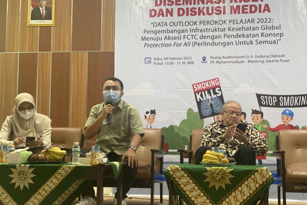 Riset IISD-IPM sebut ada pelajar Indonesia mulai merokok sejak PAUD