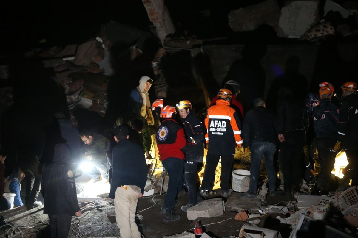 Turki umumkan keadaan darurat di 10 provinsi yang terdampak gempa