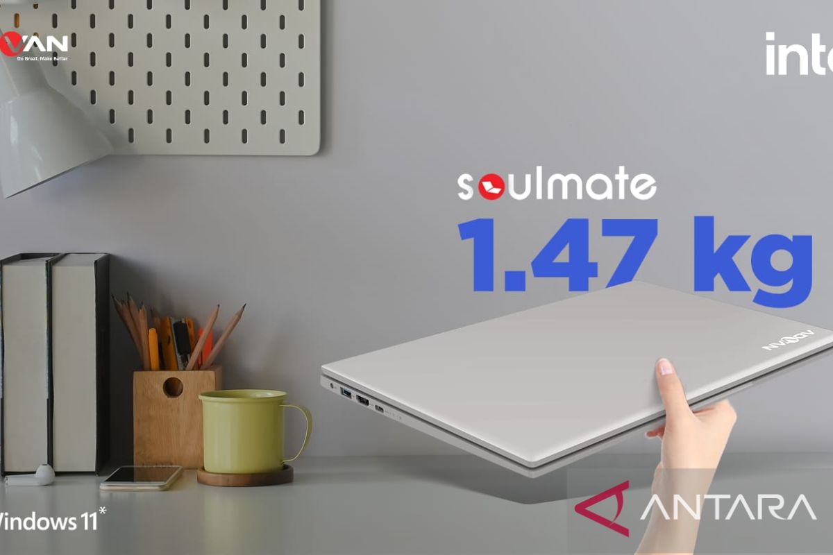 Advan hadirkan laptop Soulmate berteknologi Processor Intel