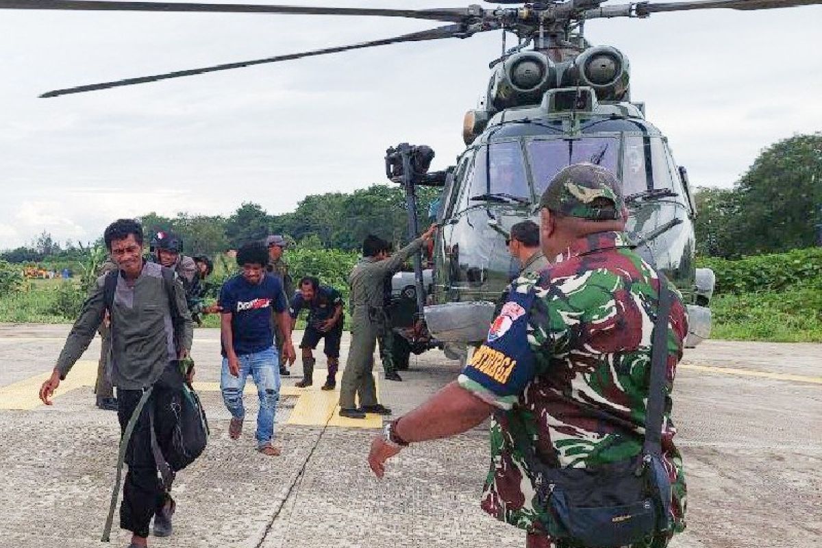 Pangdam Cenderawasih apresiasi bantuan warga Paro amankan 15 tukang