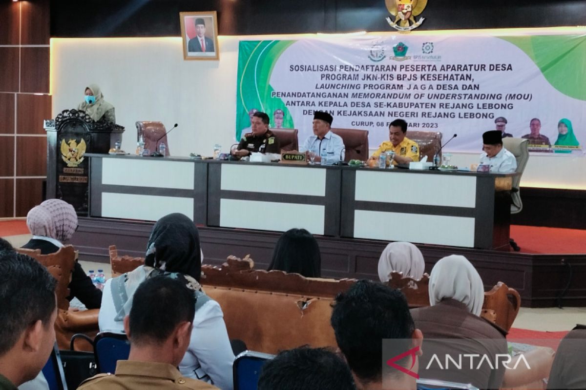 BPJS: Aparatur 71 desa di Rejang Lebong sudah terdaftar JKN