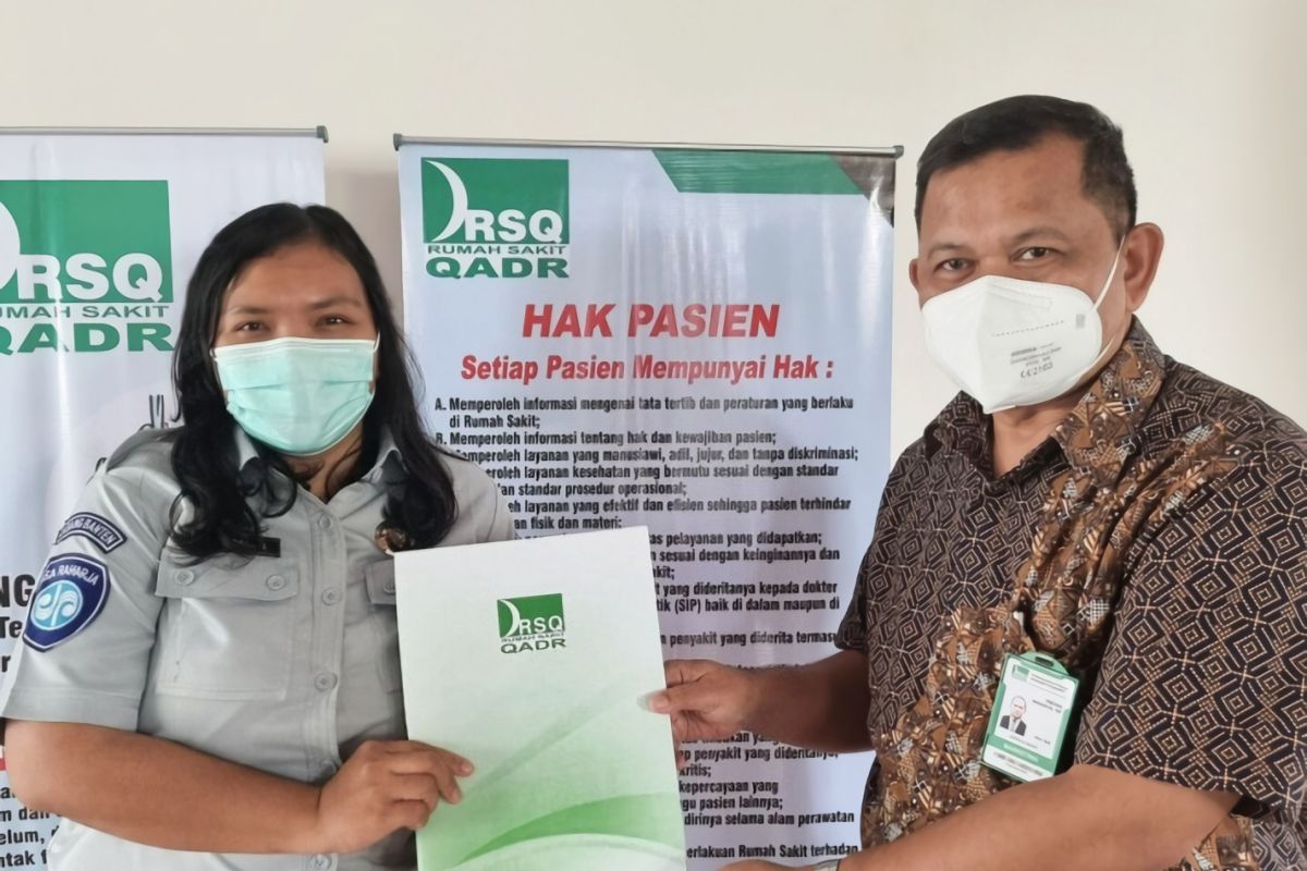 Jasa Raharja Tangerang perbarui PKS dengan RS Qadr tentang Implementasi Aplikasi JR Care