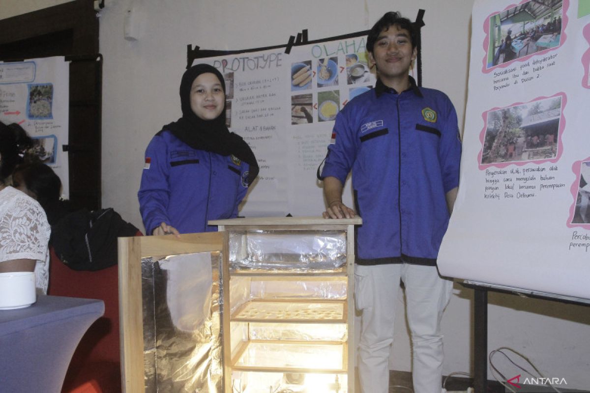 Mahasiswa Undana berhasil ciptakan mesin pengering untuk makanan tambahan bayi