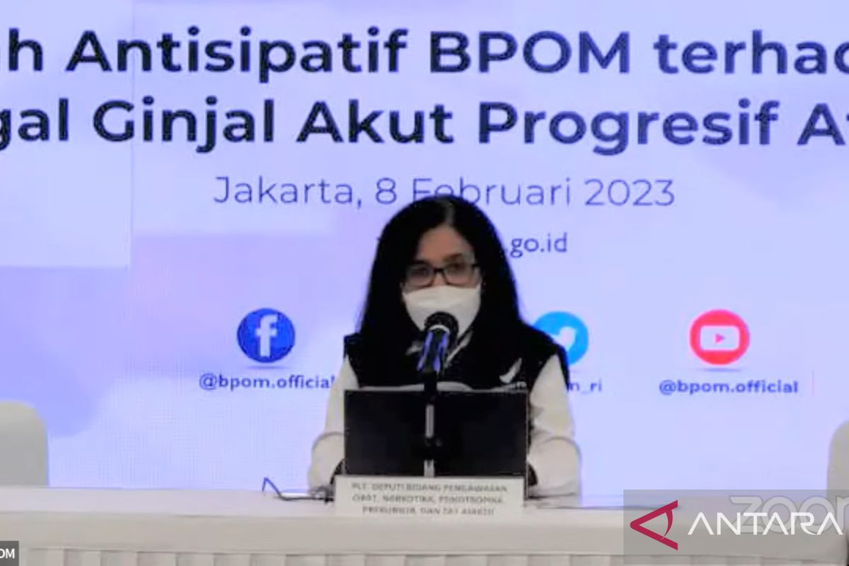 BPOM umumkan obat sirop Praxion aman dikonsumsi