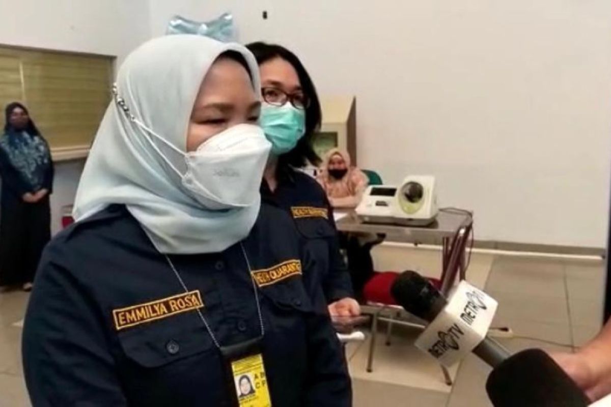 KKP Palembang hadirkan layanan vaksinasi COVID-19 di Bandara SMB II