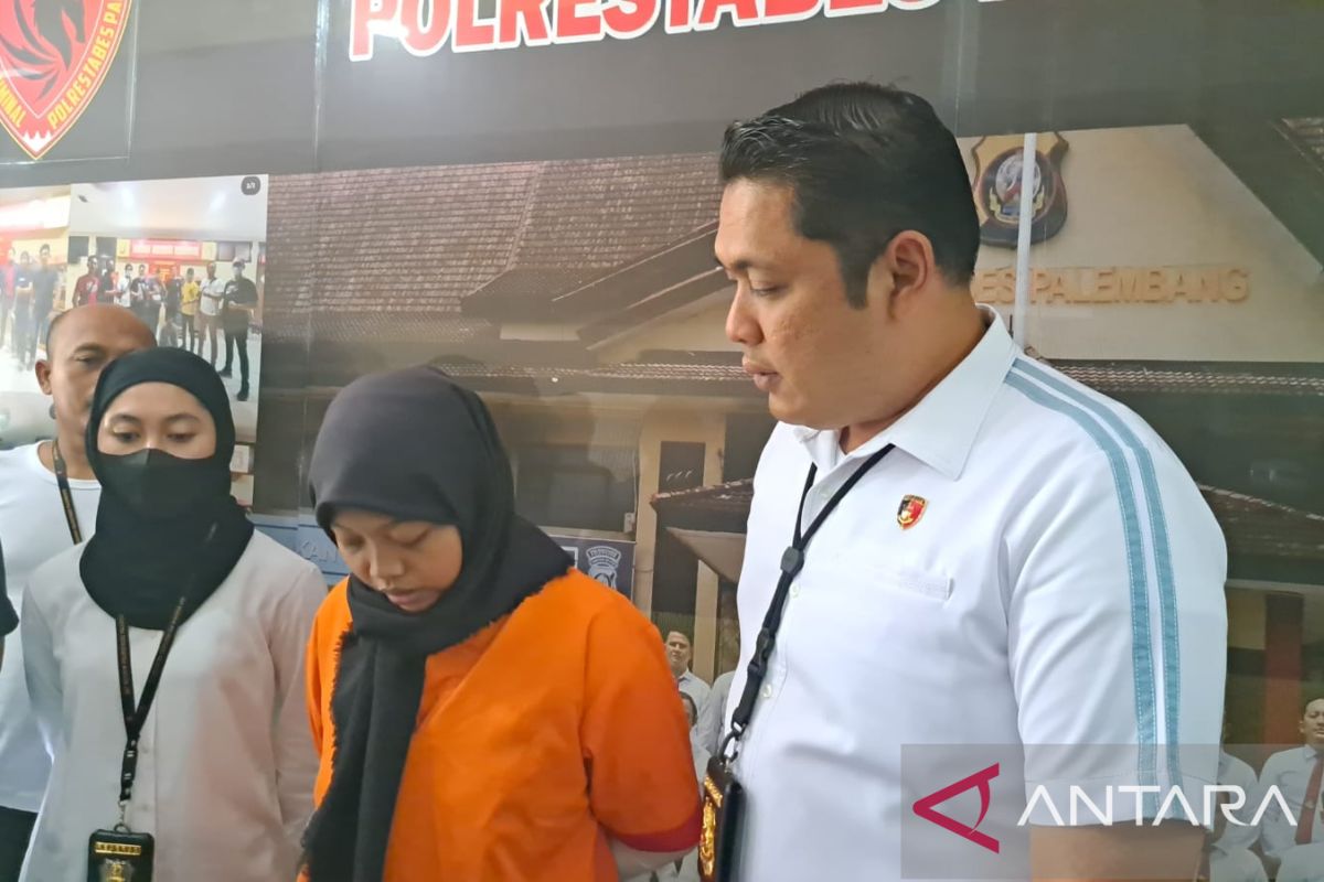 seorang karyawati toko retail di Palembang bobol brankas untuk bayar pinjol