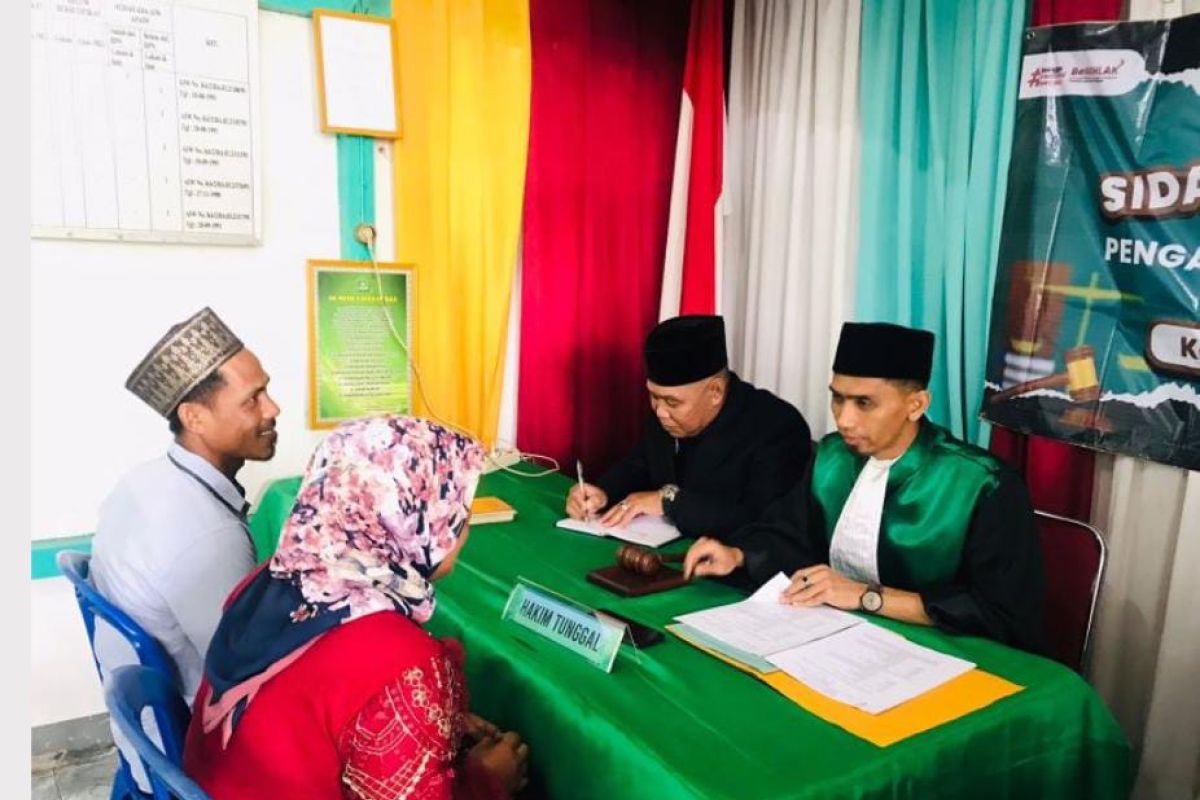 Pengadilan Agama Bengkayang permudah layanan hukum dengan sidang keliling