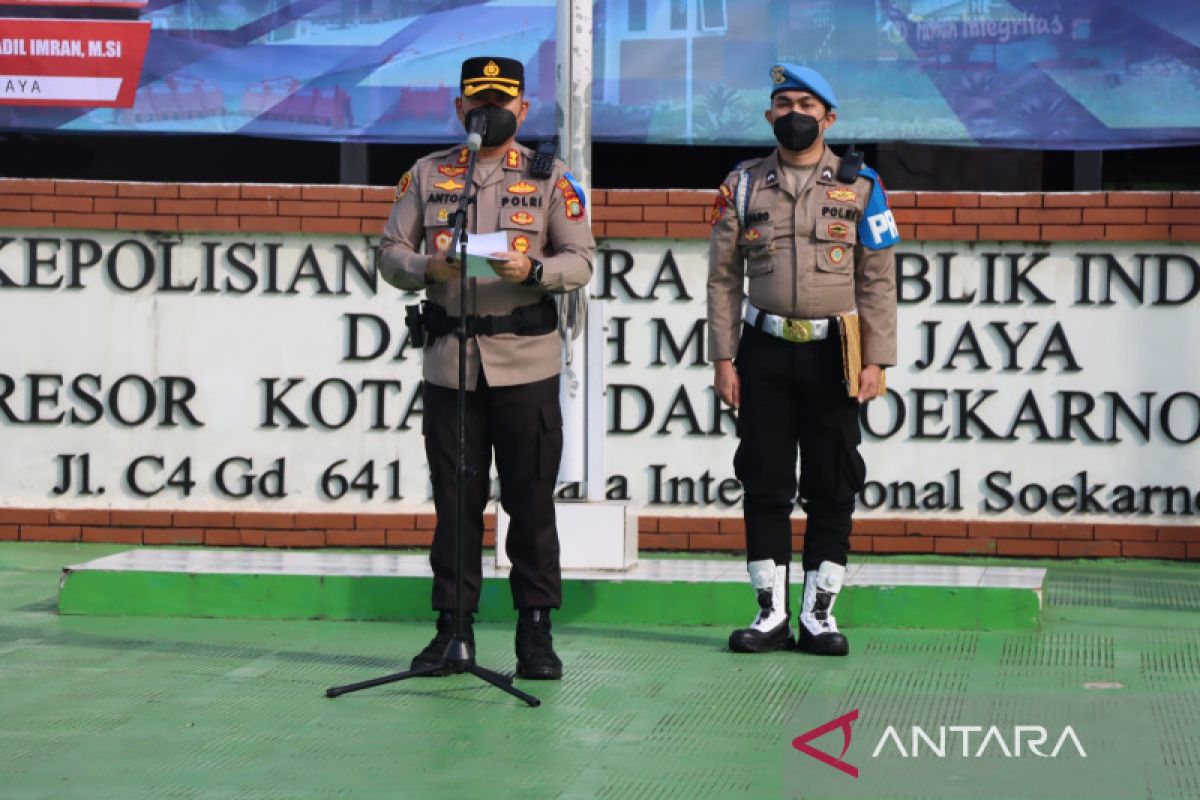 Kapolres berharap laka lantas di Bandara Soekarno - Hatta bisa ditekan