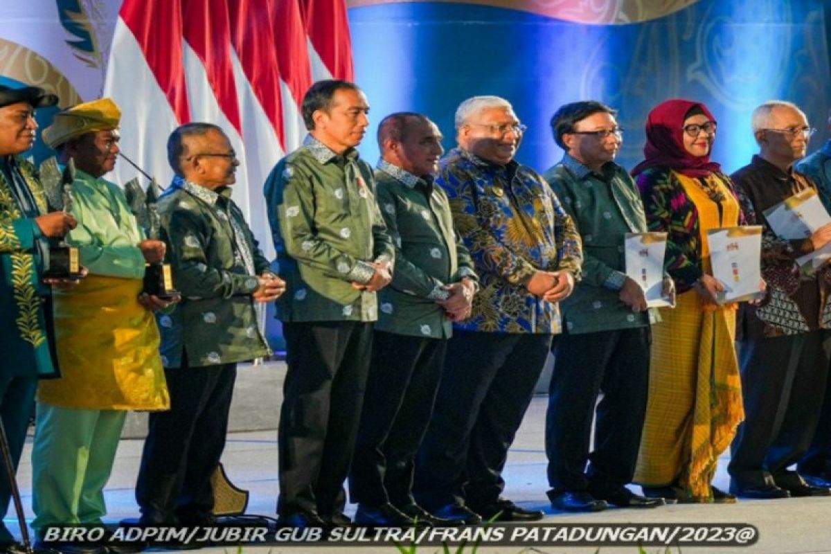 Gubernur Ali Mazi menghadiri peringatan HPN 2023 di Sumatera Utara