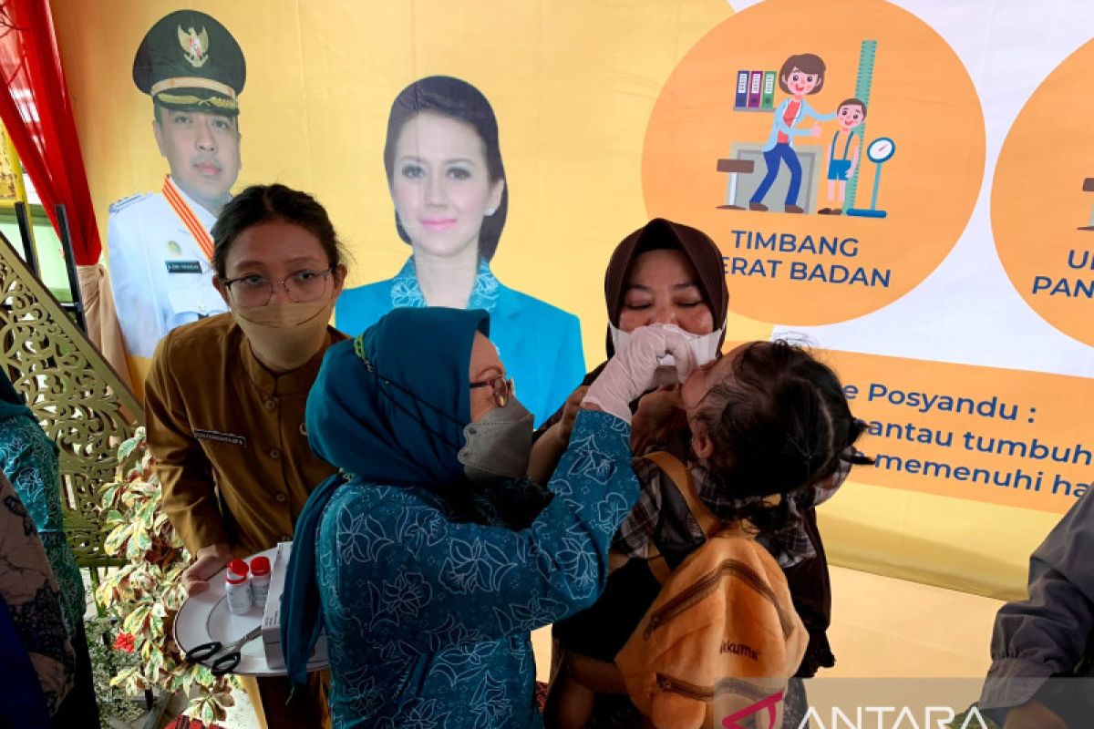 Tekan stunting, Puluhan balita di Tangerang peroleh asupan vitamin A